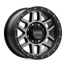 KMC KM54479080418 - Km544 Mesa 17X9 Satin Black With Gray Tint