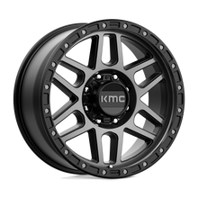 KMC KM54429088418 - Km544 Mesa 20X9 Satin Black With Gray Tint