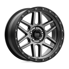 KMC KM54478550400 - Km544 Mesa 17X8.5 Satin Black With Gray Tint