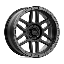 KMC KM54478550700 - Km544 Mesa 17X8.5 Satin Black With Gloss Black Lip