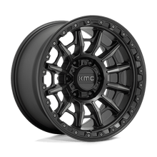 KMC KM54779050412N - Km547 Carnage 17X9 Satin Black With Gray Tint
