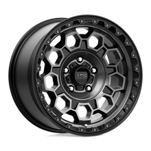 KMC KM54579050400 - Km545 Trek 17X9 Satin Black With Gray Tint