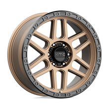 KMC KM54479064618 - Km544 Mesa 17X9 Matte Bronze With Black Lip
