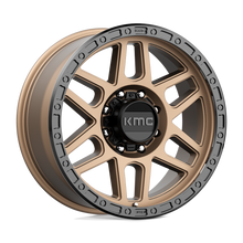 KMC KM54479087618 - Km544 Mesa 17X9 Matte Bronze With Black Lip