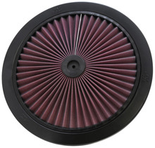 K&N 66-1401 - X-Stream Top Filter X-Stream 14 inch OD Black