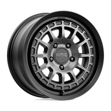 KMC KM71978012435 - Km719 Canyon 17X8 Satin Black With Gray Tint