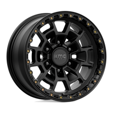 KMC KM71868068700 - Km718 Summit 16X8 Satin Black