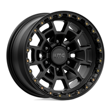 KMC KM71868077700 - Km718 Summit 16X8 Satin Black