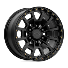KMC KM71878568718 - Km718 Summit 17X8.5 Satin Black