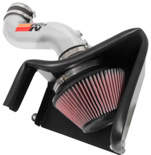 K&N 69-5321TS - 15-18 Hyundai Sonata L4-2.4L F/I Silver Typhoon Short Ram Intake