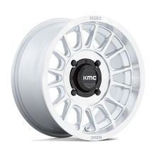 KMC KS138SD15704810 - Ks138 Impact Utv 15X7 Silver With Machined Face