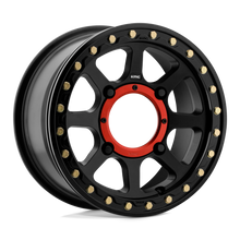 KMC KS23456048738 - Ks234 Addict 2 Beadlock 15X6 Satin Black