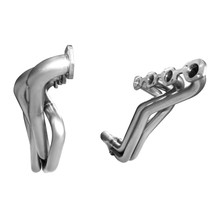 Kooks 10212450 - 1-7/8" x 3-1/2" Stainless Headers with Adapter Kit. 351 SBF in a Fox Body