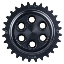 KraftWerks 159-99-7064 - Cogged Pulley - 70mm Cogged 64mm Width (28 TEETH GT2)