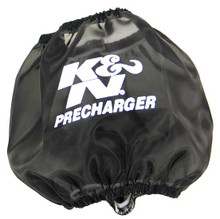 K&N HA-5000PK - Precharger Round Straight Air Filter Wrap for 01-14 Honda TRX500 - Black
