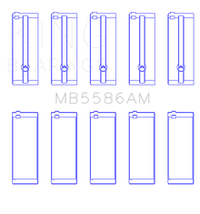 King Engine Bearings MB5586AM0.25 - Isuzu 4Ze1 Sohc 8V (Size +0.25mm) Main Bearing Set