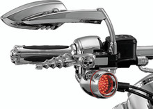 Kuryakyn 1449 - Scythe Mirrors Chrome