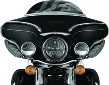 Kuryakyn 1108 - Dragon Wing Air Deflectors Dark Smoke