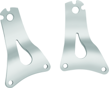 Kuryakyn 1662 - Fixed Mounts For Multi-Purpose Backrest Chrome