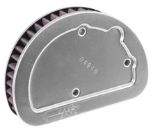 K&N HD-1614 - Replacement Unique Air Filter 6.625in L x 4.75in W x 1.625in H with 1 Flange for Harley Davidson