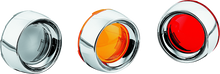 Kuryakyn 2107 - Deep Dish Bezel With Smoke Lens Chrome