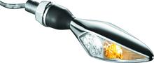 Kuryakyn 2538 - Rhombus Front Left White/Amber Chrome