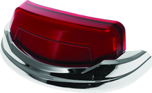 Kuryakyn 2966 - Tracer Rear Fender Tip Light Chrome Red Lens