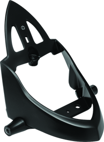 Kuryakyn 3129 - Rear Turn Signal & License Plate Mount Indian Black
