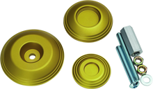 Kuryakyn 3802 - Lodestar Rear Axle Sliders-BMW-Gold