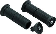 Kuryakyn 3585 - Riot Universal Grips 1in Satin Black