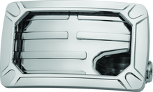 Kuryakyn 3192 - Nova Curved Horizontal Mount Side License Plate Holder Chrome