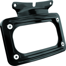 Kuryakyn 3149 - Curved License Plate Mount Black