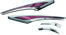 Kuryakyn 3232 - L.E.D. Saddlebag Accent Swoops 12-17 GL1800 Chrome