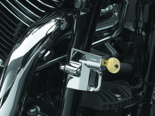 Kuryakyn 4232 - Universal Helmet Lock 1-1/4in-1-1/2in Mount Chrome