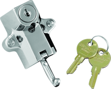 Kuryakyn 4220 - Universal Helmet Lock 7/8in-1-1/4in Mount Chrome