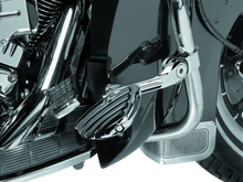 Kuryakyn 4528 - Tour-Tech Cruise 6in Mount Arm  With ISO Wing Pegs 1-1/4in Clamp Chrome