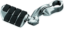 Kuryakyn 4523 - Tour-Tech Cruise 4in Mount Arm With Dually ISO Pegs 1-1/4in Clamp Chrome