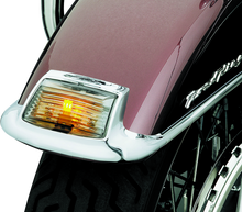 Kuryakyn 4824 - Front Smoke Fender Tip Lens With LED