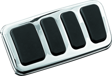 Kuryakyn 4456 - ISO Brake Pedal Pad Longhorn Chrome