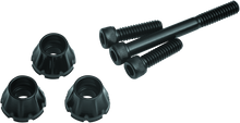 Kuryakyn 5720 - Windshield Screws FLH Black