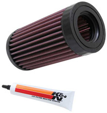 K&N KA-6201 - 00-09 Kawasaki KAF620 High-Flow Original Lifetime Engine Air FIlter