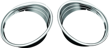 Kuryakyn 5622 - Driving Light Bezels Indian Chrome