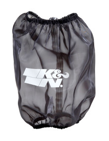 K&N PL-8007DK - Air Filter Wrap Drycharger - Round Straight - Black for Polaris Ranger