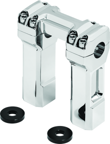 Kuryakyn 6133 - 5inch Billet Handlebar Risers Chrome