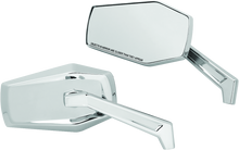 Kuryakyn 5918 - Hex Mirrors Chrome
