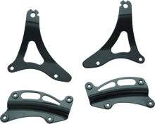 Kuryakyn 7089 - Quick Release Attachment Point Kit 14-Up Touring Models Black