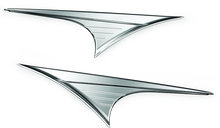 Kuryakyn 7274 - Side Body Accents For Trikes Chrome