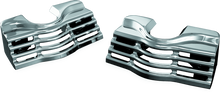 Kuryakyn 7260 - Slotted Head Bolt Covers Chrome