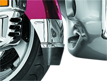 Kuryakyn 7352 - Front Fender Extension With Mud Flap 01-17 Honda GL1800 Chrome