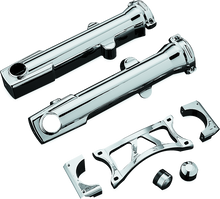 Kuryakyn 7202 - Fork Skins For 04-Up XL Chrome